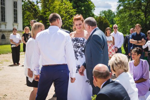 svatební fotograf - zámek Kačina